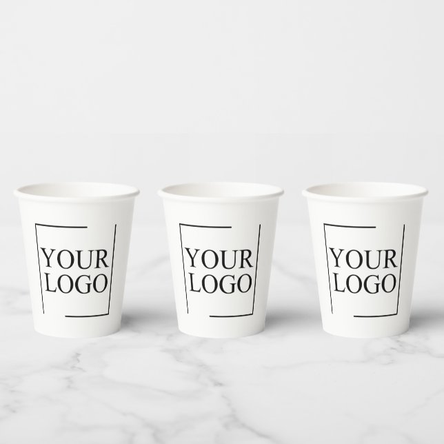 Personalized Wedding Custom Idea Add Logo Paper Cups (Multi)