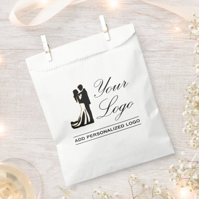 Personalized Wedding Custom Idea Add Your Design Favour Bag (Clipped)