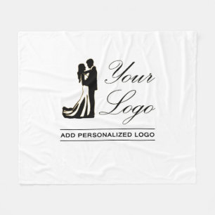 Personalized Wedding Custom Idea Add Your Design Fleece Blanket