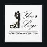 Personalized Wedding Custom Idea Add Your Design Magnet<br><div class="desc">You can customize it with your photo,  logo or with your text.  You can place them as you like on the customization page. Modern,  unique,  simple,  or personal,  it's your choice.</div>