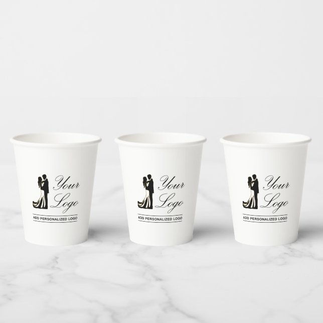 Personalized Wedding Custom Idea Add Your Design Paper Cups (Multi)