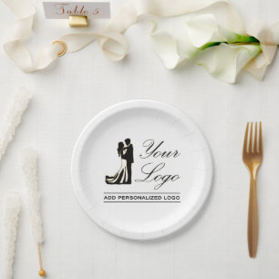 Personalized Wedding Custom Idea Add Your Design Paper Plate