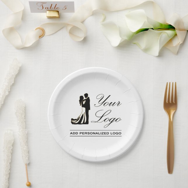 Personalized Wedding Custom Idea Add Your Design Paper Plate (Wedding)