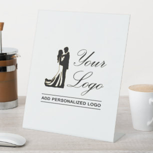 Personalized Wedding Custom Idea Add Your Design Pedestal Sign