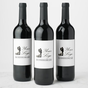 Personalized Wedding Custom Idea Add Your Design Wine Label