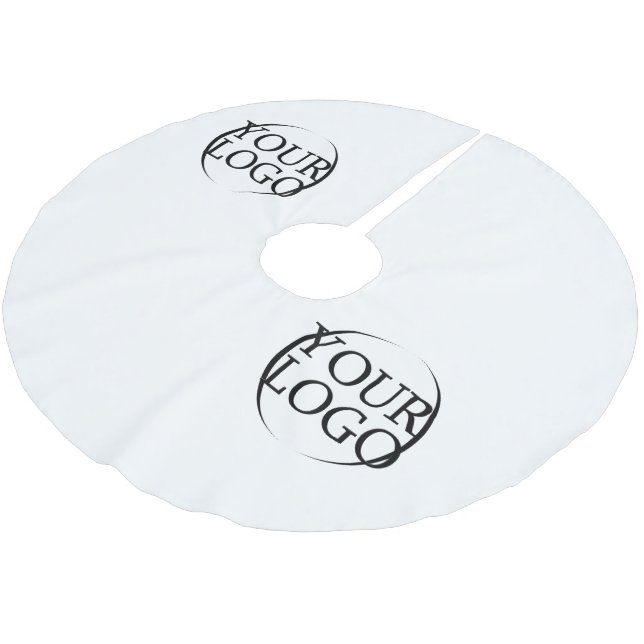 Personalized Wedding Custom Idea Create Your Own Brushed Polyester Tree Skirt (Angled)