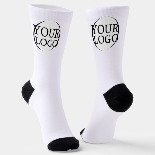 Personalized Wedding Custom Idea Create Your Own Socks (Angled)