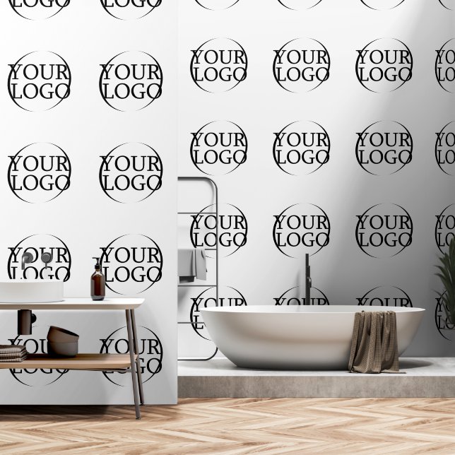 Personalized Wedding Custom Idea Create Your Own Wallpaper (Bathroom)