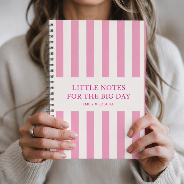 Personalized Wedding Engagement Bride To Be Gift Notebook (Creator Uploaded)