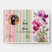 Personalized Wedding Envelope 