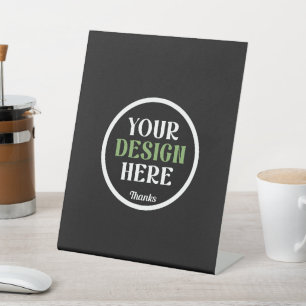 Personalized Wedding Family Celebration Design Pedestal Sign