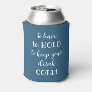 Personalized Wedding Favour Can Cooler