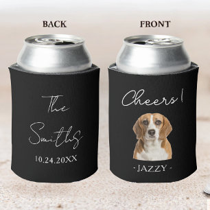 Personalized Wedding Favour Dogs Pets Cats Animal Can Cooler