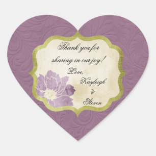 Personalized Wedding Favour Stickers