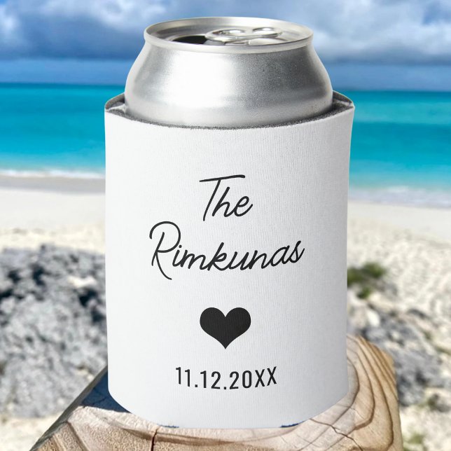 Personalized Wedding Favours Bridal Party supplies Can Cooler (Creator Uploaded)