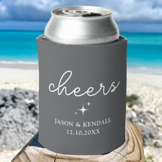 Personalized Wedding Favours Customized Wedding Can Cooler (Creator Uploaded)