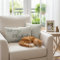 Personalized Wedding Gift: Gray Farmhouse Throw