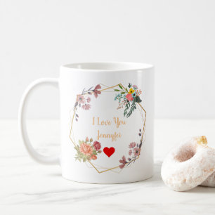 Personalized Wedding Gift Love Coffee Mug