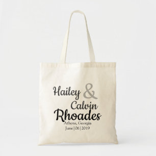 Personalized Wedding Guest Hotel Bag