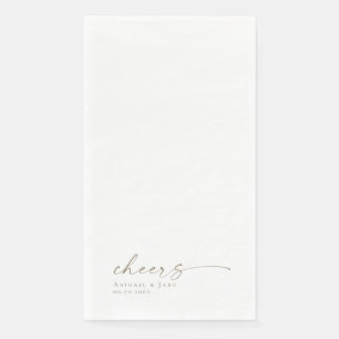 Personalized Wedding Guest Napkins