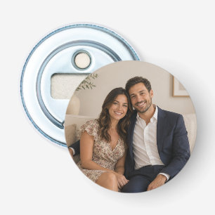 Personalized Wedding Guest Photo Favour Bottle Opener