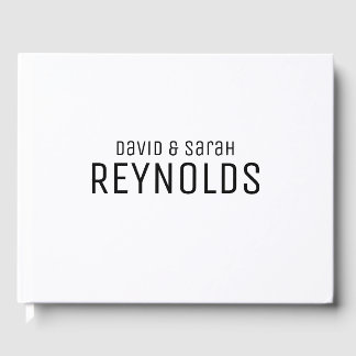 Personalized Wedding Guestbook