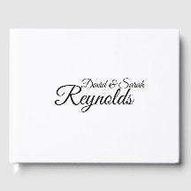 Personalized Wedding Guestbook