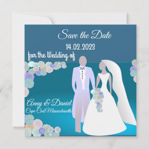 Personalized wedding invitation