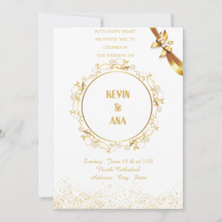 Personalized Wedding Invitations | Elegant, Rustic