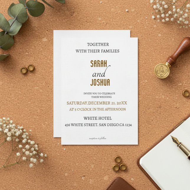 Personalized Wedding Invite – Elegant Design (Creator Uploaded)