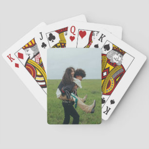 Personalized Wedding Keepsake Couple Playing Cards