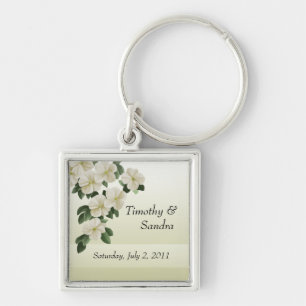Personalized Wedding Keepsake Keychains