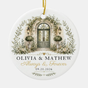 Personalized Wedding Keepsake Ornament