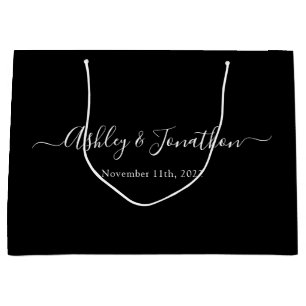 Personalized Wedding Large Gift Bag