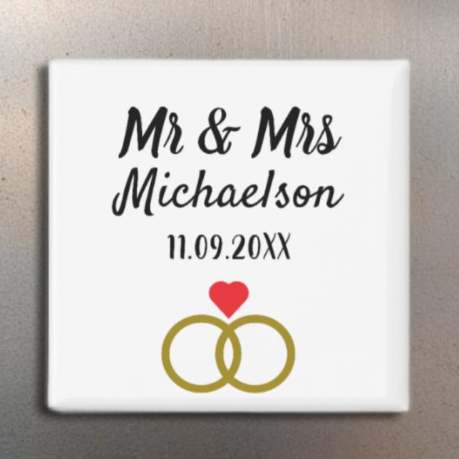 Personalized Wedding Magnet (Creator Uploaded)