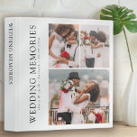 Personalized Wedding Memories Scrapbook Photo Binder<br><div class="desc">You can personalize the cover of this wedding memories scrapbook binder with your own photographs,  then fill it with memories and memorabilia from your wedding day ♥</div>