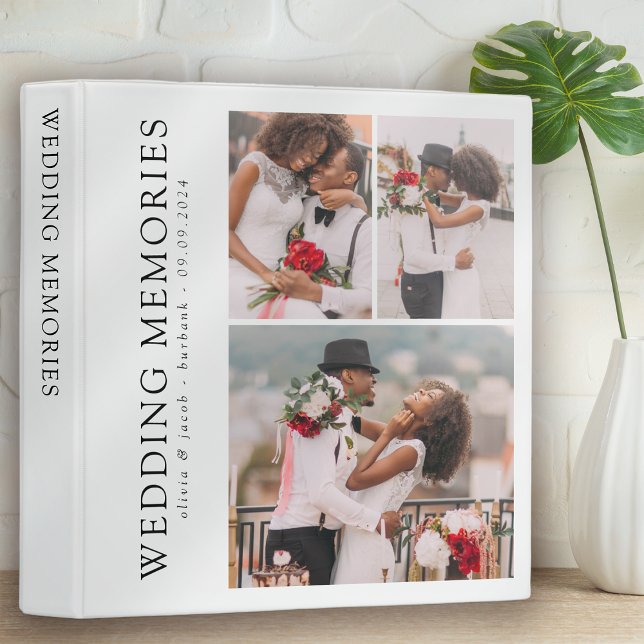 Personalized Wedding Memories Scrapbook Photo Binder (Creator Uploaded)