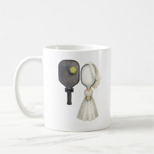Personalized Wedding Mug for Pickleball Lovers
