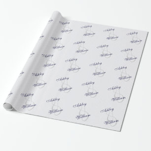 Personalized Wedding or Engagement Gift Wrap
