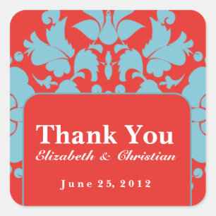 Personalized Wedding or Event Sticker