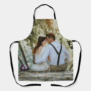 Personalized Wedding Photo Apron