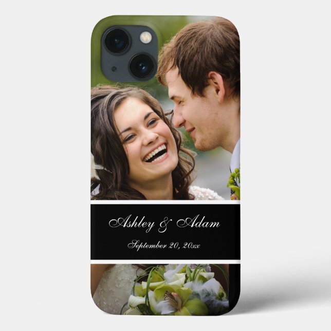 Personalized Wedding Photo Keepsake Case-Mate iPhone Case (Back)