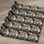 Personalized Wedding Photo Script Name Wrapping Paper<br><div class="desc">Personalize with your favourite wedding photo,  featuring your name,  creating a unique memory and gift. A lovely keepsake for you to treasure! Designed by Thisisnotme©</div>