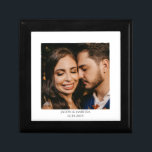 Personalized Wedding Photo Wood Keepsake Box<br><div class="desc">A personalized wedding photo wood lacquered keepsake box. Replace this photo with your own favourite wedding photo.</div>