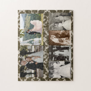 Personalized Wedding Photos Generations of Joy Jigsaw Puzzle