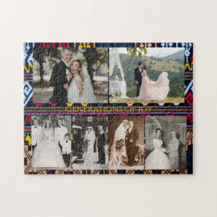 Personalized Wedding Photos Generations of Joy Jigsaw Puzzle