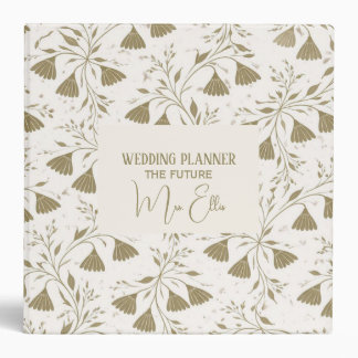 Personalized Wedding Planner Binder