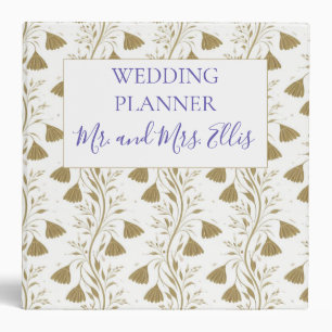 Personalized Wedding Planner Binder Mr. and Mrs.