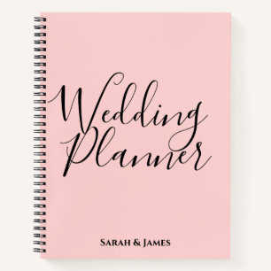 Personalized Wedding Planner Notebook