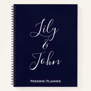Personalized Wedding Planner Notebook